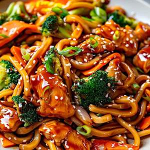 Wok poulet